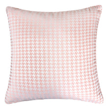 Jacquard Houndstooth throw pillows