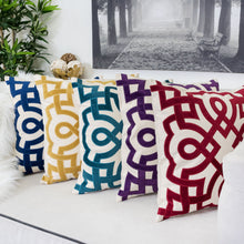 Applique Cotton Geometric Design