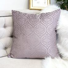 Chenille Damask Pillow