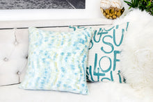 Chenille Abstract Modern Throw Pillow