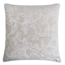 Embroidered  Flower  Designer pillow