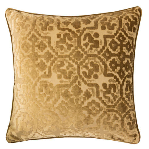 Cut Velvet Modern Throw Pillow