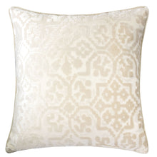 Cut Velvet Modern Throw Pillow