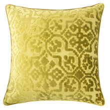 Cut Velvet Modern Throw Pillow