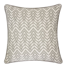 Jacquard Chevron Bow Designer Gray Throw pillows