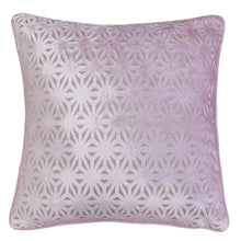 Cut Velvet Geometric Elegant Design Throw Pillow
