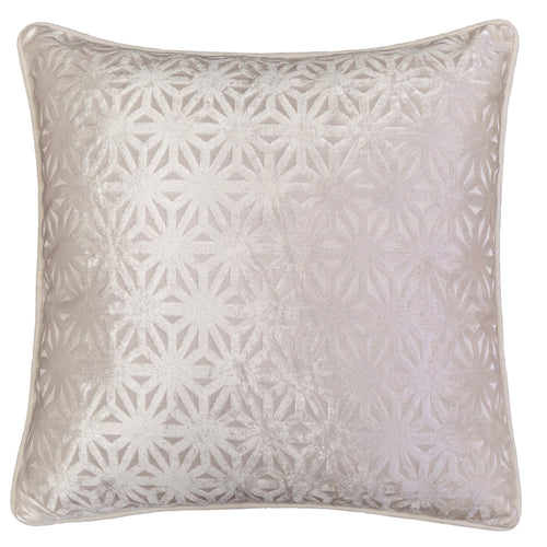 Cut Velvet Geometric Elegant Design Throw Pillow