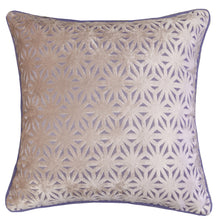 Cut Velvet Geometric Elegant Design Throw Pillow