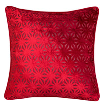 Cut Velvet Geometric Elegant Design Throw Pillow