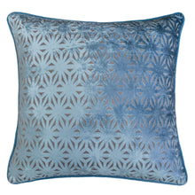 Cut Velvet Geometric Elegant Design Throw Pillow