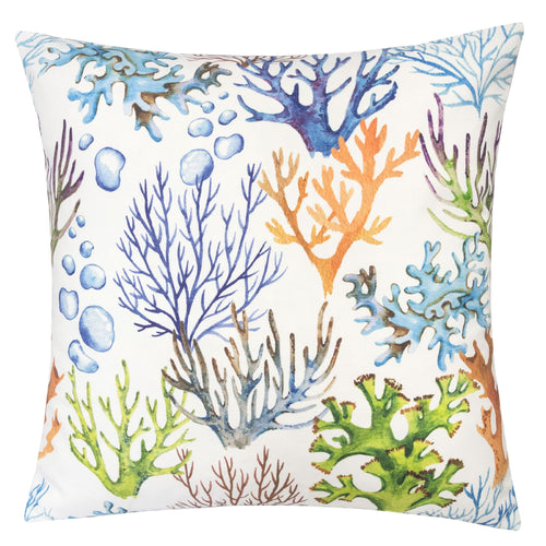 Coral Island Large Water/UV/Stain-Resistance Nautical Decorative Replacement Cushion
