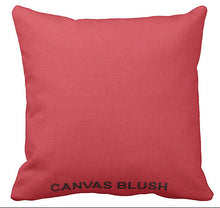 Sunbrella Pillows Canvas Solids with Zipper Removable Covers.