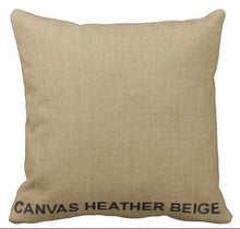 Sunbrella Pillows Canvas Solids with Zipper Removable Covers.