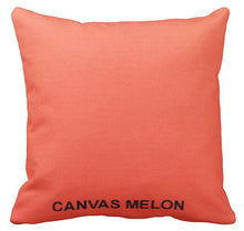 Sunbrella Pillows Canvas Solids with Zipper Removable Covers.