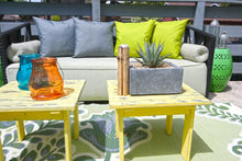 Outdoor Solid Outdoor Grey Throw Pillow