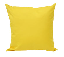 Outdoor Solid Outdoor Yellow Throw Pillow