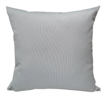 Outdoor Silver Grey Birdseye Throw Pillow